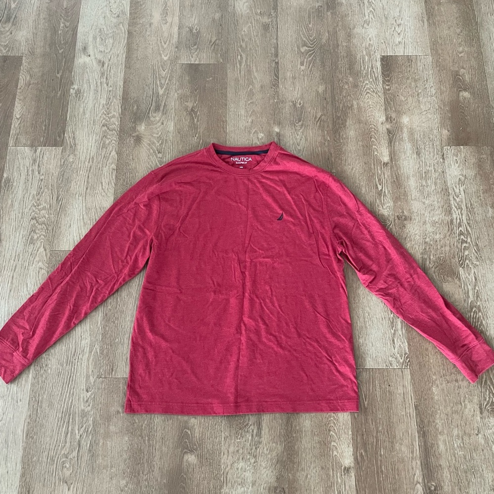 Nautica Men's Sleepwear Long Sleeve Tee